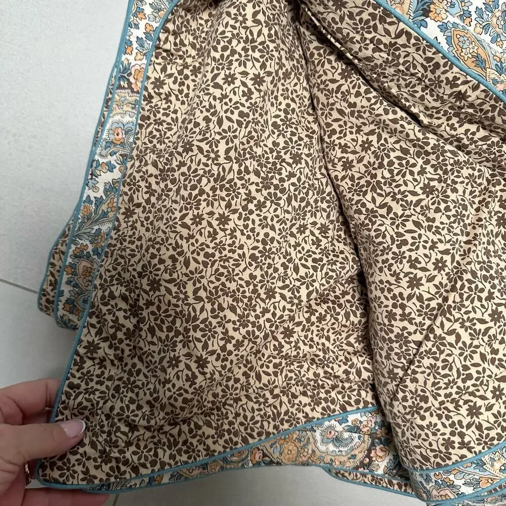 Ralph Lauren Vintage Rylie Paisley Reversible Duvet Cover King